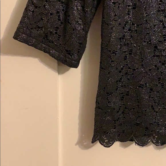Sparkly black formal girl’s top - Picture 2 of 4